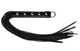 Spartacus Enterprises' Leather-Bound Studded Grip Whip Whips And Crops
